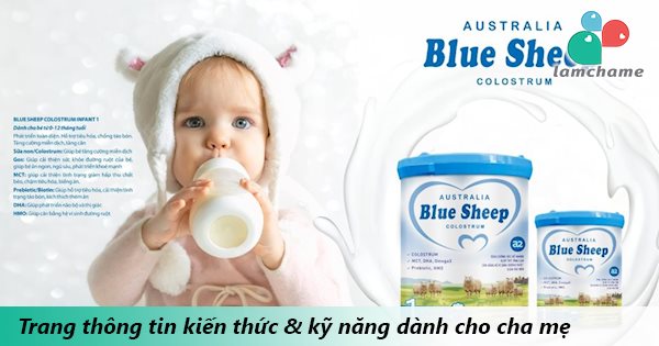 BLUE SHEEP COLOSTRUM – Bổ sung MCT giúp bé tăng cân hiệu quả