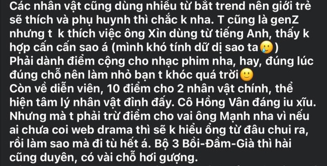 Khán giả review nóng Lật Mặt 6 - Con Nhót Mót Chồng: Khen Lý Hải lên trình, một nhân vật duyên không kém Thu Trang - Thái Hòa - Ảnh 7.