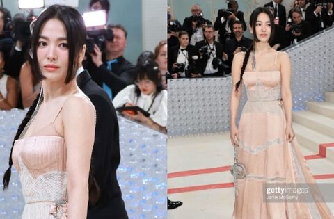 Song Hye Kyo lần đầu chào sân Met Gala: Phá cách tóc mới …