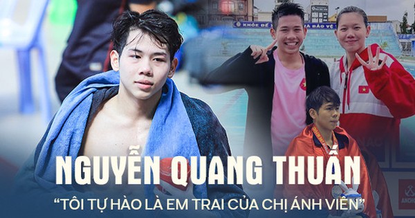 Kình ngư Nguyễn Quang Thuấn: Hãnh diện khi là em trai của Ánh …