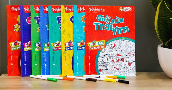 Đố bạn tìm được tôi – Bộ sách tô màu lung linh giúp con rèn luyện trí não, “thẩm thấu” 4000 từ vựng thật thoải mái và hiệu quả