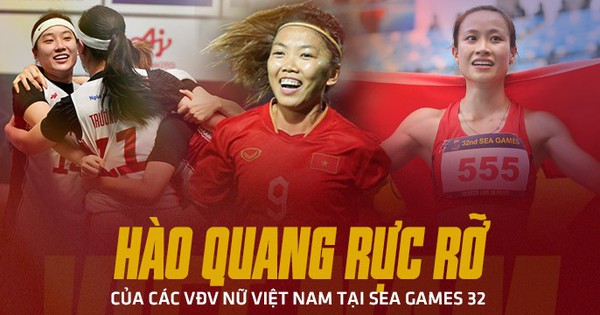 Nữ VĐV Việt Nam tại SEA Games 32: Âm thầm nỗ lực, hào quang rực rỡ