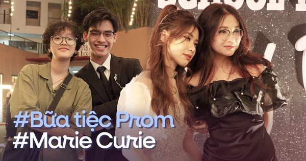 Ghé prom cuối cấp của trường Marie Curie (Hà Nội) mà trầm trồ vì ai …