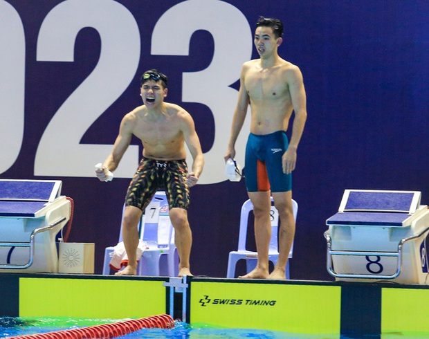 Dàn hotboy 6 múi đội tuyển bơi thi đấu xuất thần giành HCV SEA Games 32 - Ảnh 6.