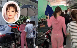 Hari Won đến tận phim trường Rap Việt thăm Trấn Thành trên xế xịn hạng sang 9 tỷ mới tậu