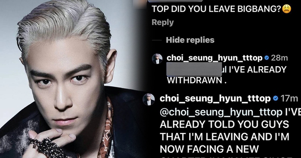 T.O.P rời BIGBANG