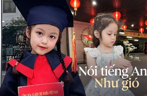 Bé gái “bắn” tiếng Anh như người bản xứ từ 15 tháng tuổi