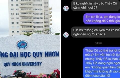 Tư vấn tuyển sinh công kích học sinh, trường Đại học Quy Nhơn công khai xin …