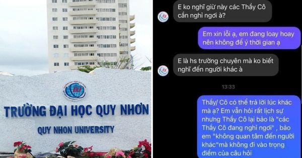 Tư vấn tuyển sinh công kích học sinh, trường Đại học Quy Nhơn công khai xin …