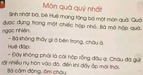 Chuyên gia nói gì về bài tập đọc tiếng Việt lớp 1 được cho …