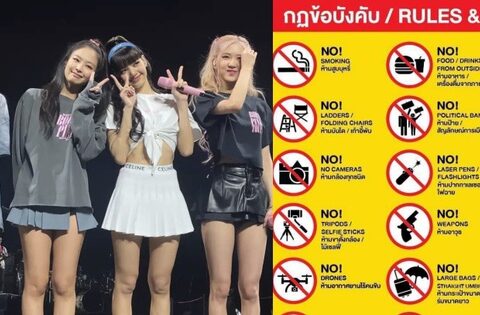 Quy định khi tham gia concert của BLACKPINK