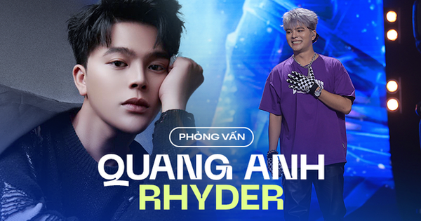 Phỏng vấn Quang Anh Rhyder: Giấu mẹ thi Rap Việt, nói gì khi bị nhận xét …