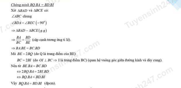 Thi vào 10 ở Hà Nội: Cập nhật đề, đáp án môn Toán quan trọng - Ảnh 36.