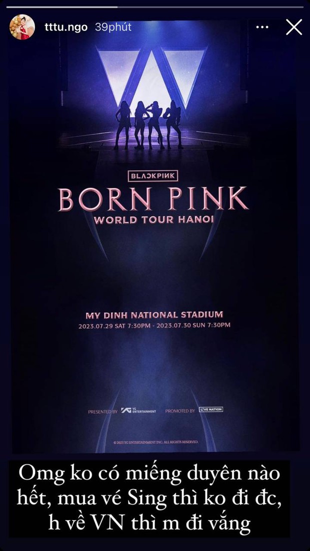 Siêu concert BLACKPINK tại Hà Nội: Lan Ngọc - Min áp lực cuộc chiến săn vé, netizen chờ phản ứng thành viên thứ 5 - Ảnh 9.