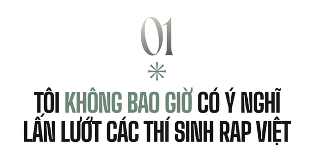 Anh Tú: Tôi không bao giờ có ý nghĩ lấn lướt các thí sinh Rap Việt - Ảnh 3.