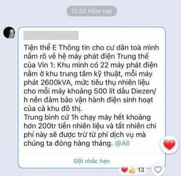 Sướng như cư dân ở chung cư cao cấp, nắng nóng đỉnh điểm vẫn không lo mất điện, có khu đô thị chơi trội chi 200 triệu/giờ chạy 22 máy phát điện cả ngày - Ảnh 2.