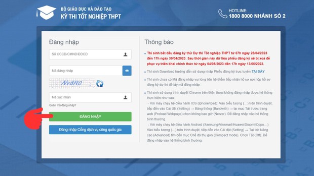 Làm sao để tra số báo danh thi THPT quốc gia 2023? - Ảnh 2.