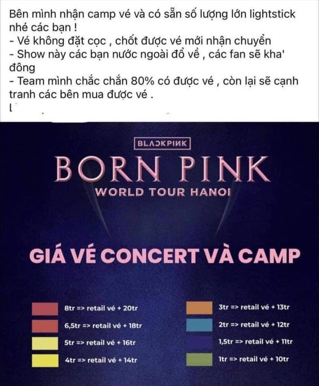 Nhiều đối tượng rao có 1000-2000 vé quan hệ với nhà tài trợ, BTC concert BLACKPINK tại Việt Nam cảnh báo lừa đảo! - Ảnh 5.