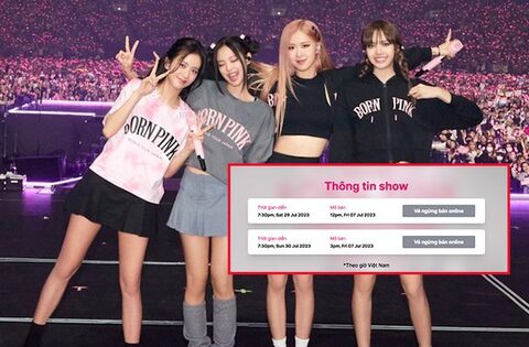 Concert BLACKPINK tại Hà Nội tạm dừng bán vé online?