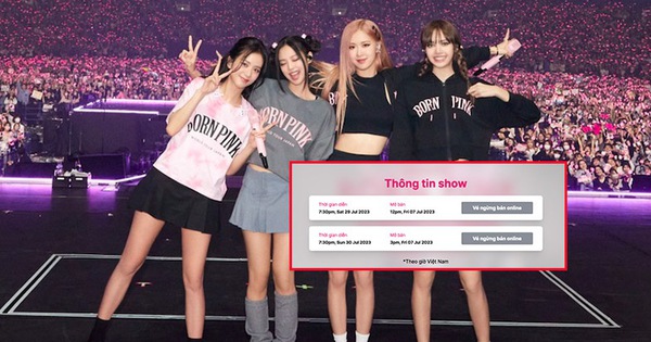 Concert BLACKPINK tại Hà Nội tạm dừng bán vé online?