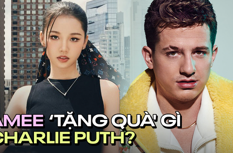 AMEE tiết lộ món quà sẽ gửi tặng Charlie Puth khi anh đến Việt Nam