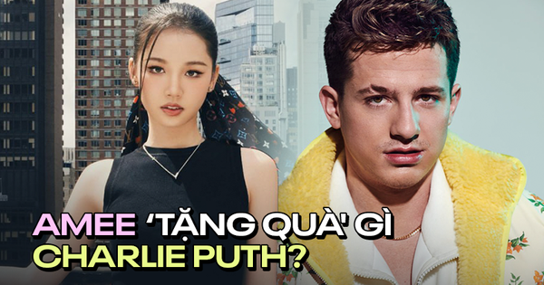 AMEE tiết lộ món quà sẽ gửi tặng Charlie Puth khi anh đến Việt Nam