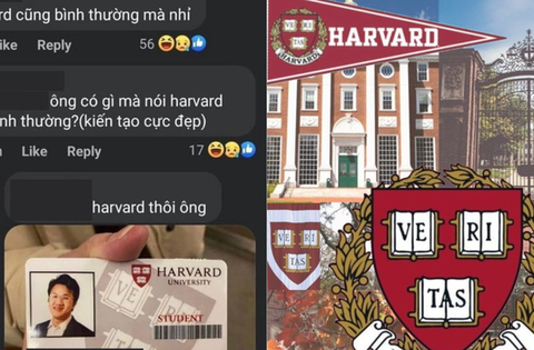 Hội con nhà người ta flex “Harvard cũng bình thường mà nhỉ”, …