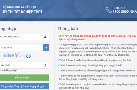 Hướng dẫn tra cứu điểm thi tốt nghiệp THPT năm 2023