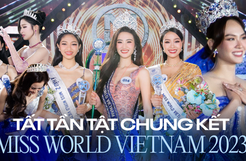 Chung kết Miss World Vietnam 2023: Ấn tượng với khoảnh khắc đăng quang của Huỳnh Trần Ý Nhi