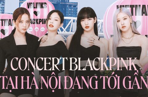 Concert BLACKPINK đang đến rất gần: Sân khấu sắp hoàn thiện, dàn nhân …