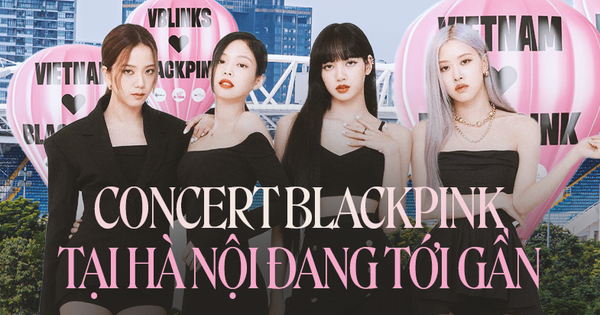 Concert BLACKPINK đang đến rất gần: Sân khấu sắp hoàn thiện, dàn nhân …