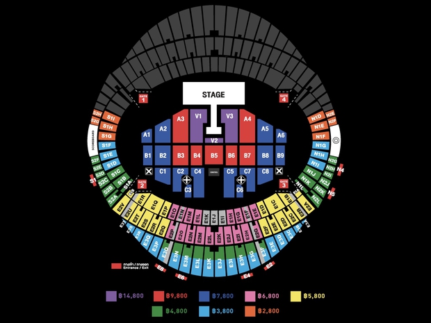 Concert BLACKPINK tại Việt Nam so với nước bạn: Giá vé cao, quyền lợi không bằng, vị trí sơ đồ nhiều bất cập - Ảnh 3.