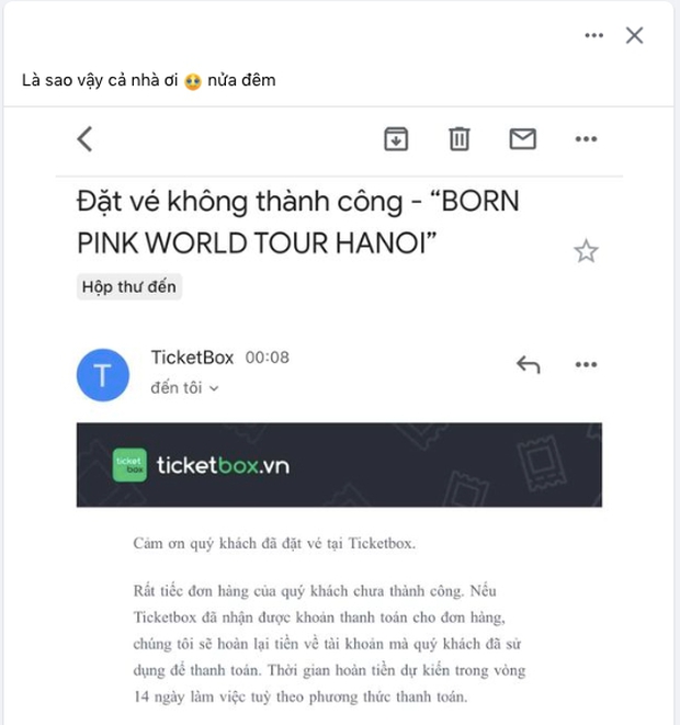 Concert BLACKPINK sau ngày đầu mở bán: Hỗn loạn “pass” vé, người nhận tin “sốc” nửa đêm - Ảnh 9.