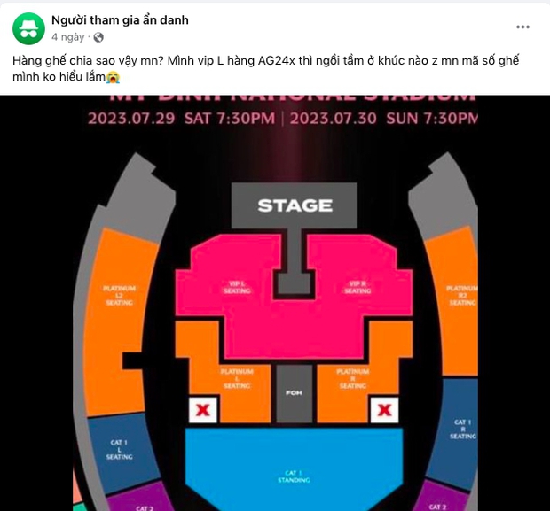 Concert BLACKPINK tại Hà Nội sẽ được đánh số ghế như thế nào? - Ảnh 7.