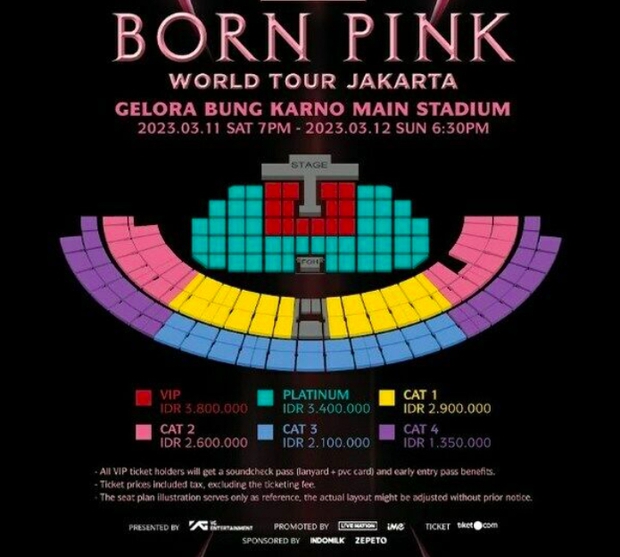 Concert BLACKPINK tại Hà Nội sẽ được đánh số ghế như thế nào? - Ảnh 6.