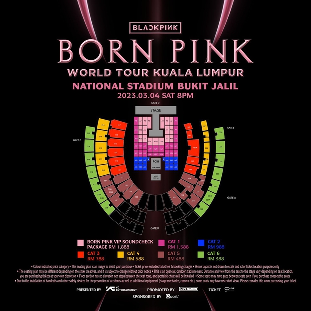 Concert BLACKPINK tại Hà Nội sẽ được đánh số ghế như thế nào? - Ảnh 3.