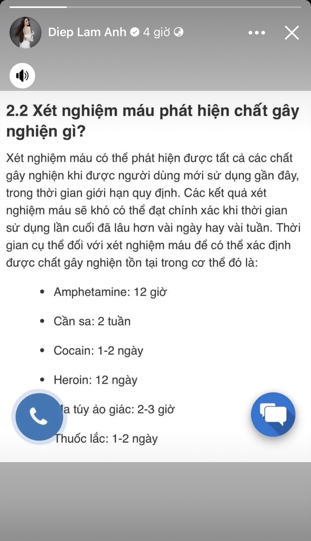 Động thái của Diệp Lâm Anh sau khi Quỳnh Thư lên tiếng về nghi vấn sử dụng chất kích thích - Ảnh 4.