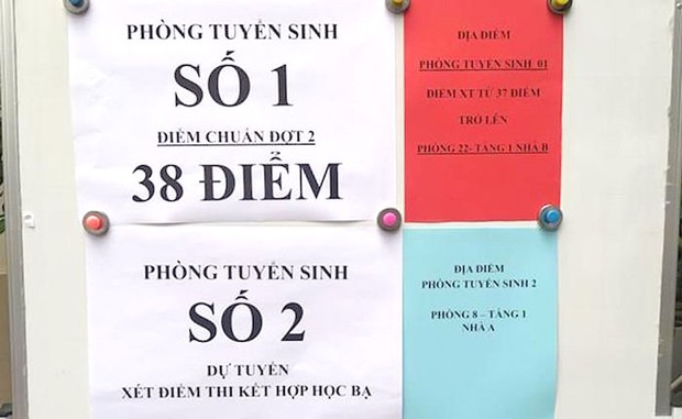 Điểm chuẩn vào lớp 10 Hà Nội nhảy múa chỉ sau một đêm - Ảnh 1.