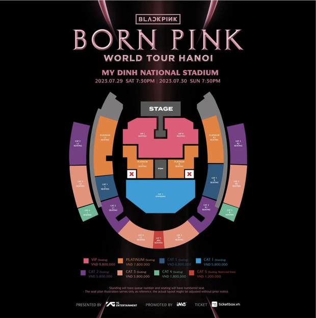 Cách săn vé và các quy định concert BLACKPINK tại Việt Nam: Giờ mua vé 2 đêm khác nhau, lightstick giả sẽ bị cấm - Ảnh 2.