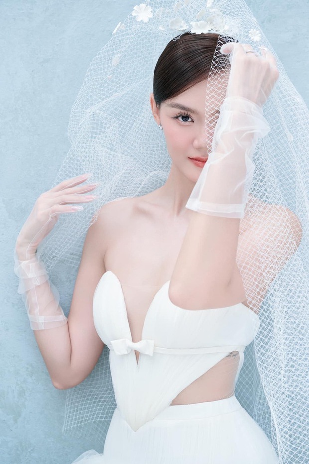 Người mẫu Vietnams Next Top Model hé lộ dung mạo chồng tương lai trong loạt ảnh cưới - Ảnh 2.