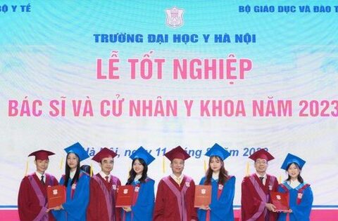 Khóa tuyển sinh có điểm chuẩn cao nhất lịch sử Trường ĐH Y Hà Nội tốt nghiệp