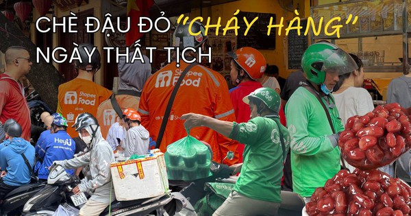 Tình hình các hàng chè đậu đỏ ngày Thất Tịch: giới …