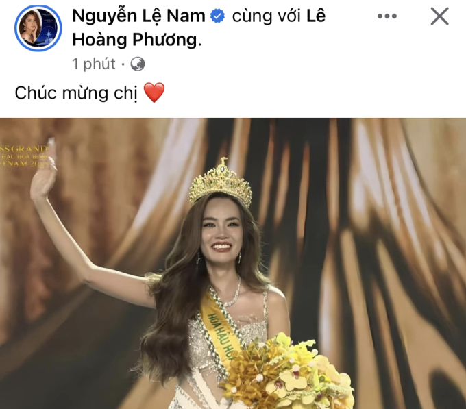 Dàn sao Việt vỡ oà trước chiến thắng của Lê Hoàng Phương: Thanh Thanh Huyền khóc nức nở, Khánh Vân có biểu cảm gây sốt - Ảnh 10.