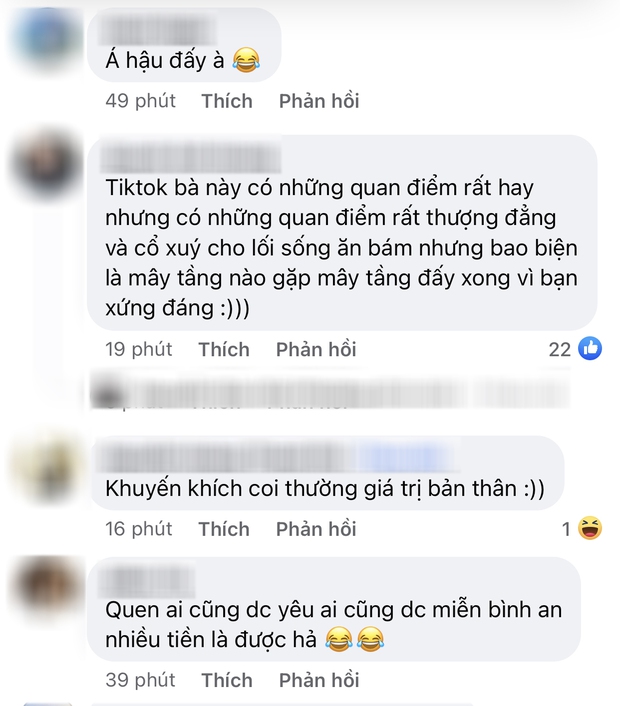 Á hậu Vbiz bị chỉ trích vì công khai ủng hộ quan điểm làm sugar baby - Ảnh 4.