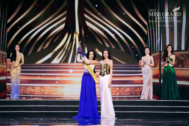 Thủ thuật che hình xăm của Á hậu Hồng Hạnh ở Chung kết Miss Grand Vietnam - Ảnh 6.