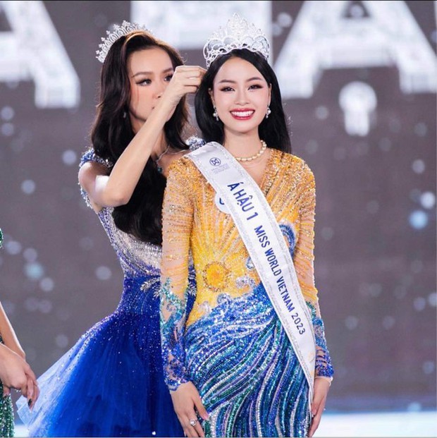 Top 3 Miss World Vietnam sau 1 tháng đăng quang: Ý Nhi mất hút khỏi các sự kiện, Minh Kiên visual lột xác vượt bậc - Ảnh 7.