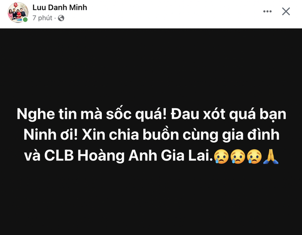 3 thành viên CLB Hoàng Anh Gia Lai tử nạn, HLV Park Hang-seo cùng các cầu thủ gửi lời chia buồn - Ảnh 3.