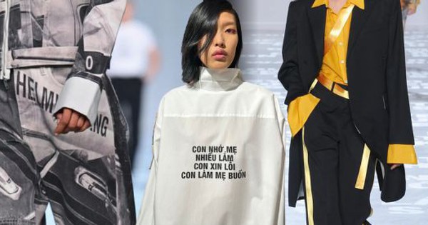 Peter Do đem thơ Việt vào BST của Helmut Lang tại New York Fashion Week!