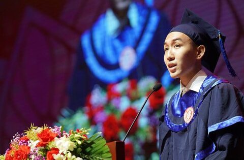 Nam sinh có GPA cao nhất lễ trao bằng tốt nghiệp ĐH Ngoại thương đợt 2⁄2023