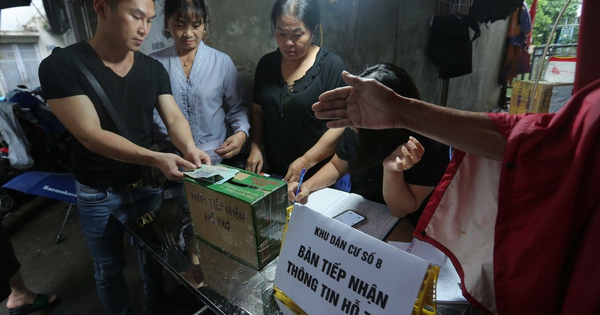 Những tấm lòng hảo tâm gửi đến các nạn nhân vụ cháy chung cư …